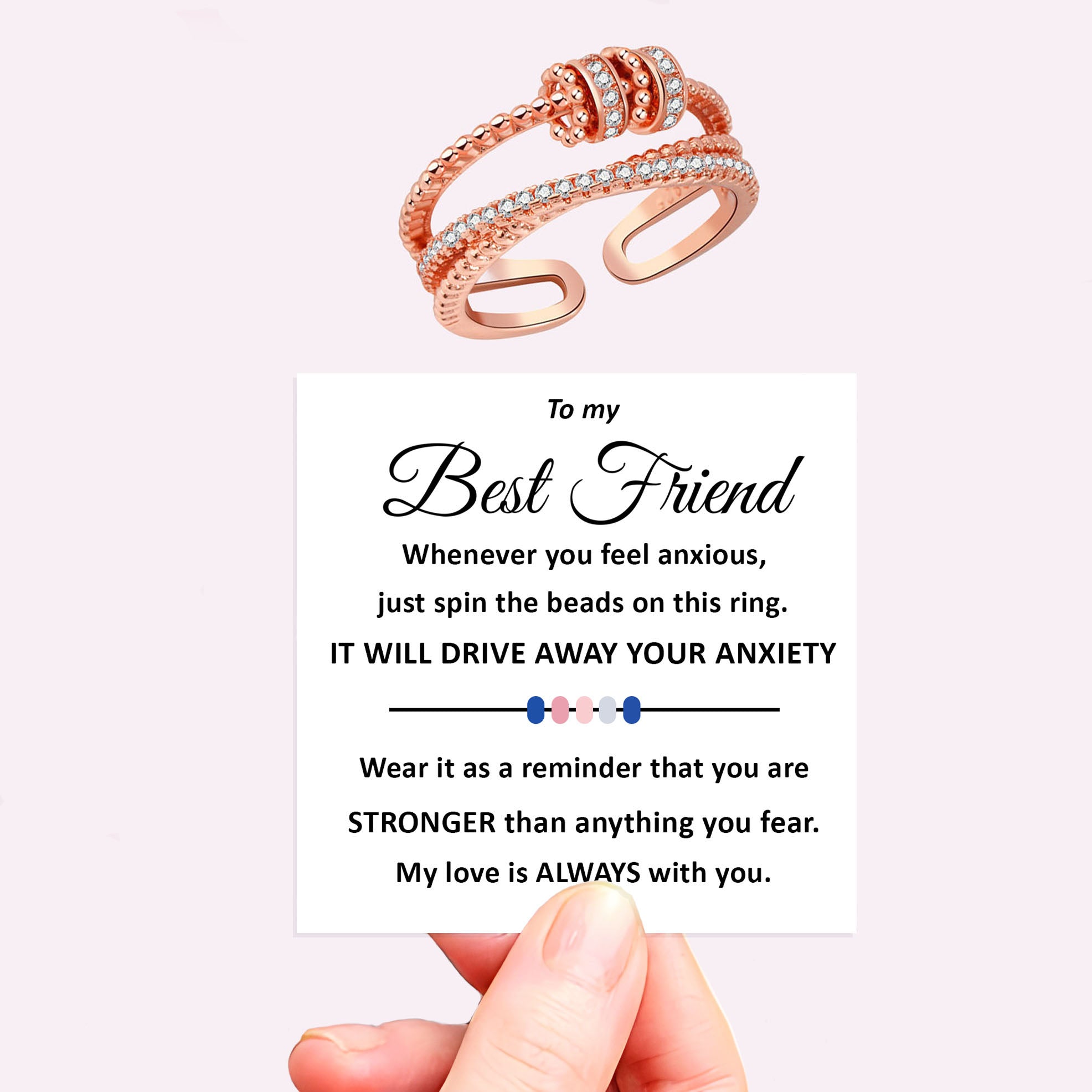 Altura™ Serenity Spinner Ring Set