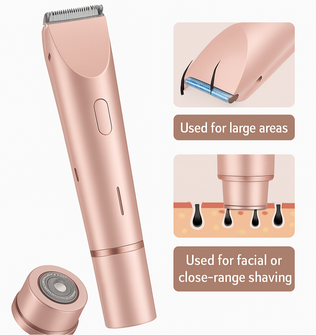 GlowTrim DUAL Smooth Trimmer™