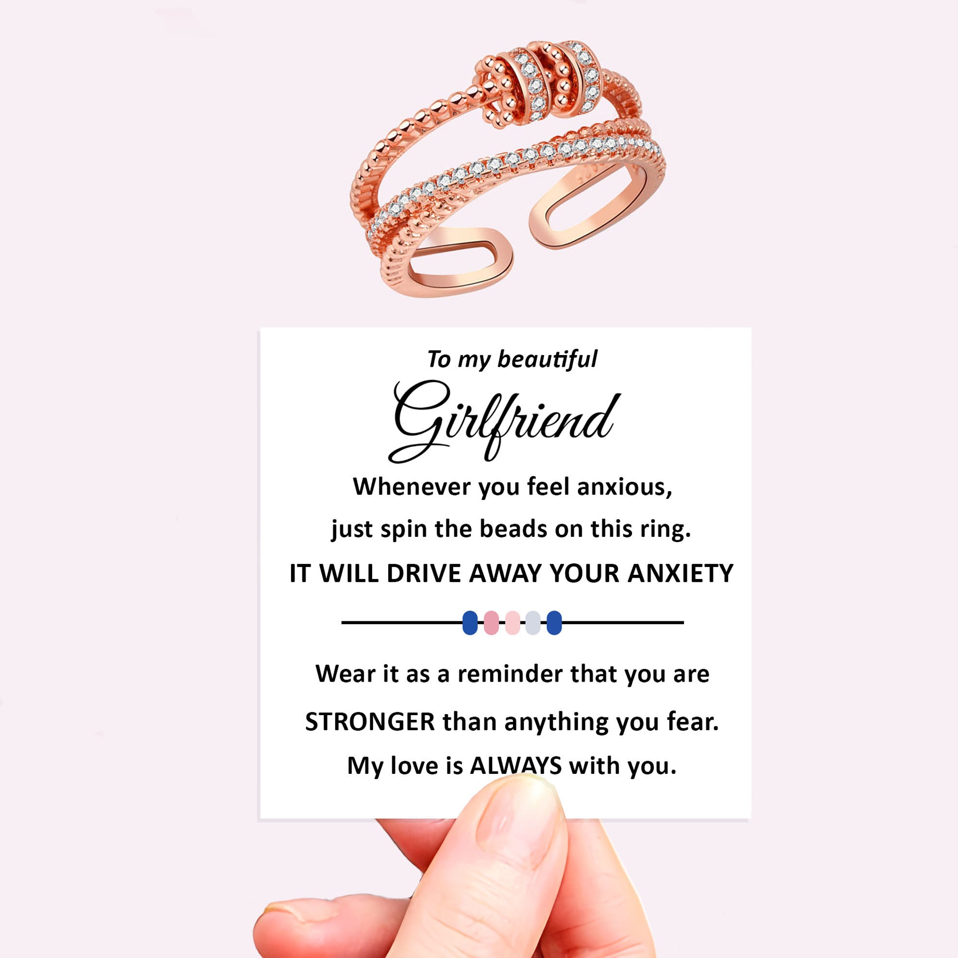 Altura™ Serenity Spinner Ring Set