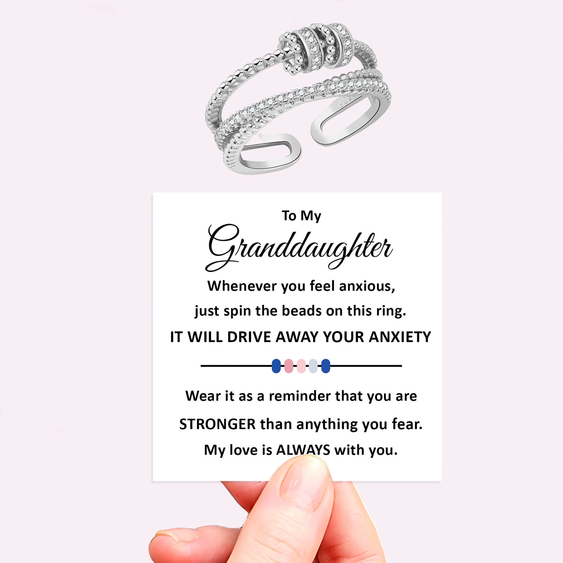 Altura™ Serenity Spinner Ring Set