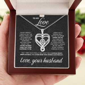 Enchanted Love Infinity Necklace - Illuminate Your Connection