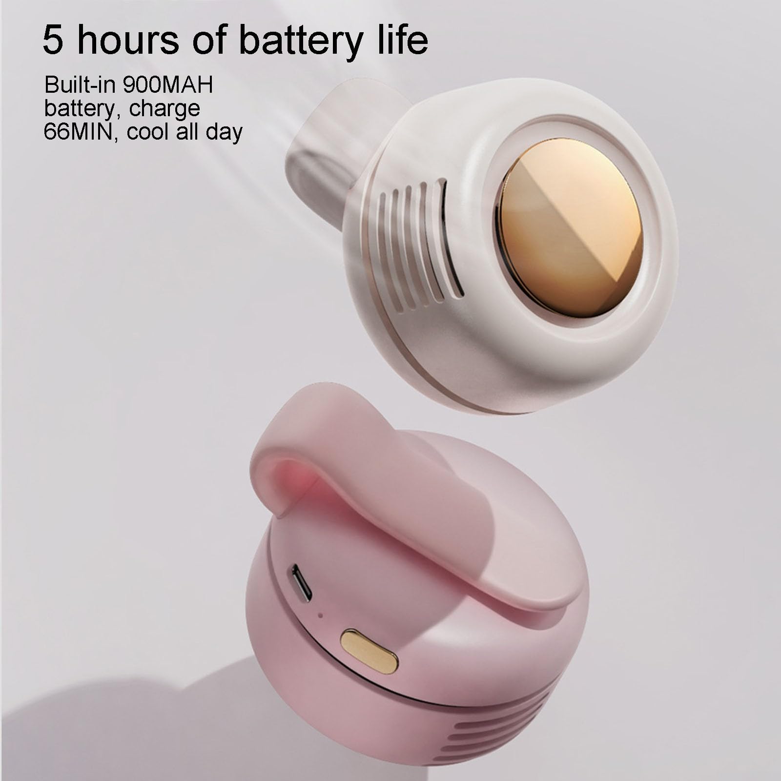 OwenGrid Portable Silent Mini Bladeless Electric Fan