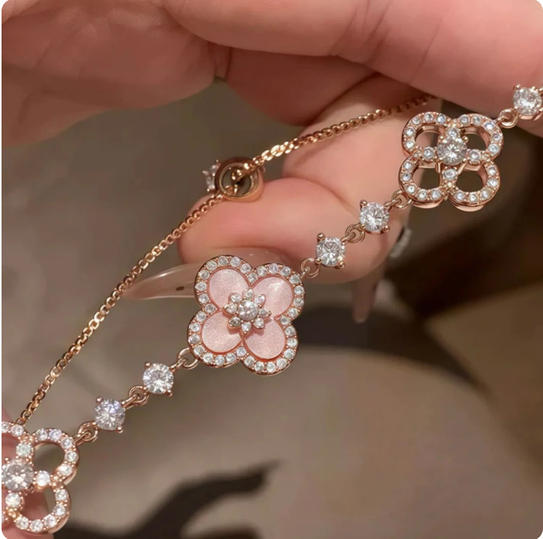 Everelle™ crystal Clover Bracelet