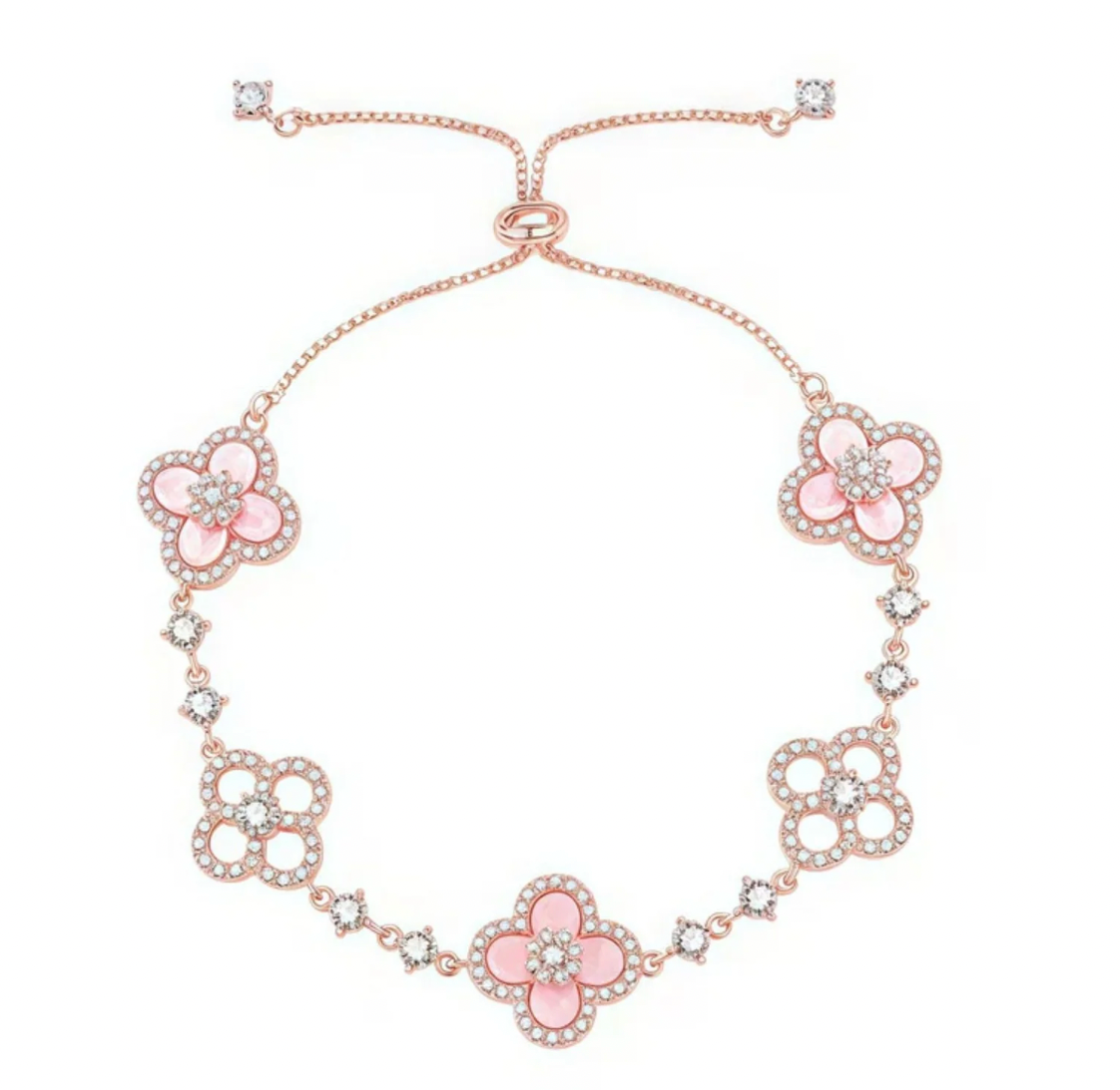 Everelle™ crystal Clover Bracelet