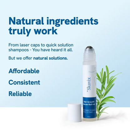 Hair Growth Roll-On Serum – See hair growth in 4 weeks