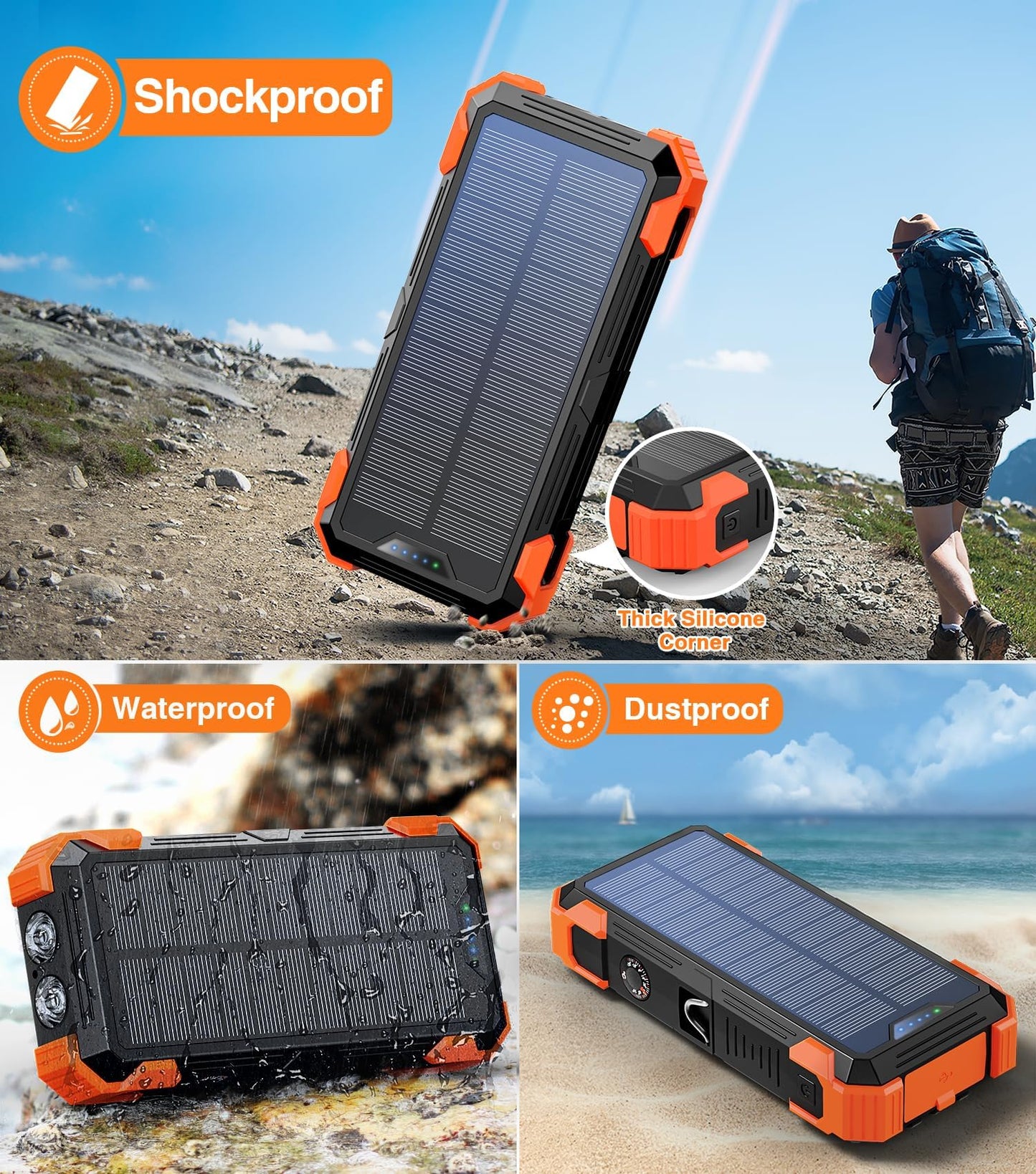 SUNFORGE Solar Power Bank