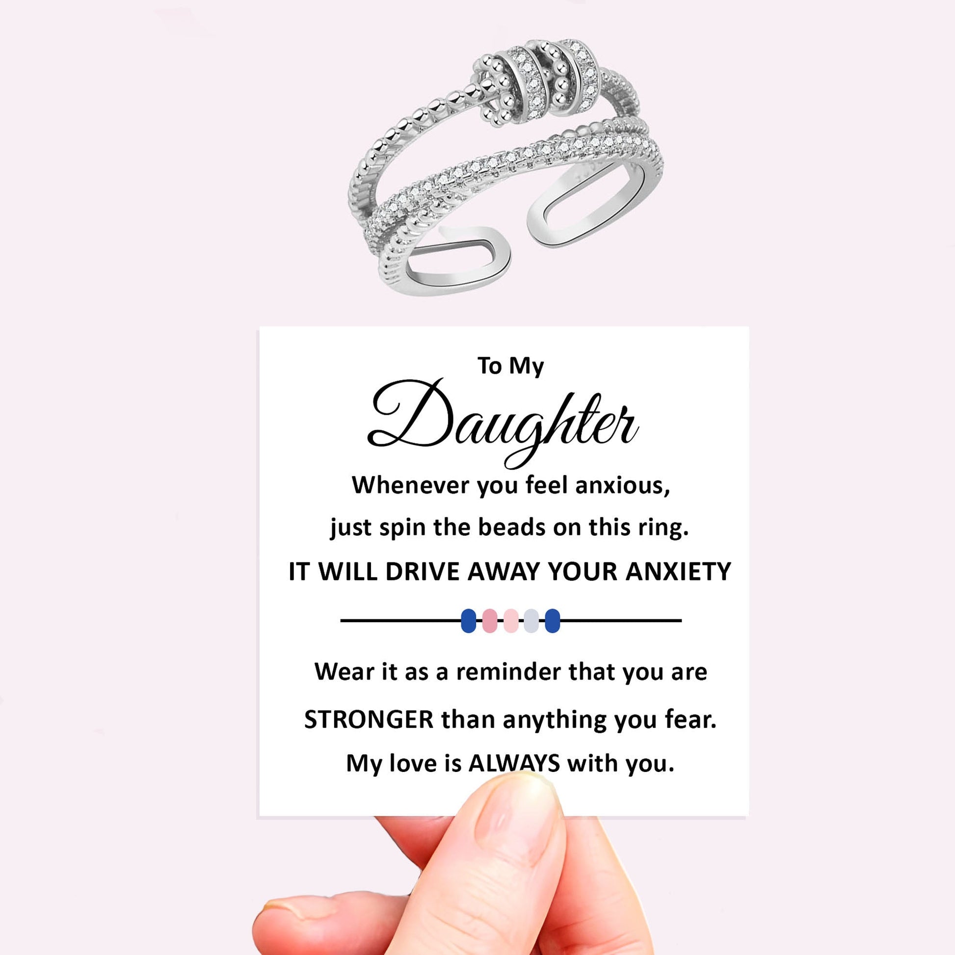 Altura™ Serenity Spinner Ring Set