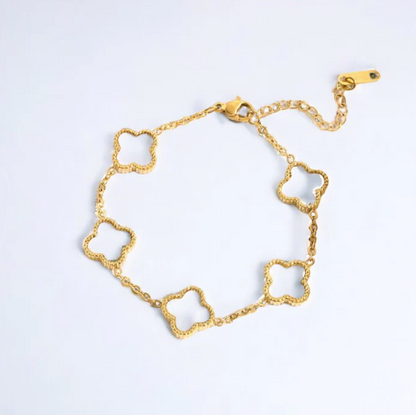 AuraGleam Gold-Plated Bracelet