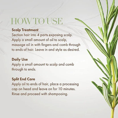 Mielle™ Rosemary Hair Oil (70% OFF CLEARANCE)